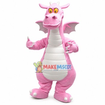 Soft Lightweight The Pink Dragon Mascot Costume