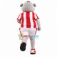 Actively Responding Hippopotamus Mascot Costume Actively Responding Hippopotamus Mascot Costume