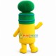 Two-color Seal of School Festival Mascot Costume Two-color Seal of School Festival Mascot Costume