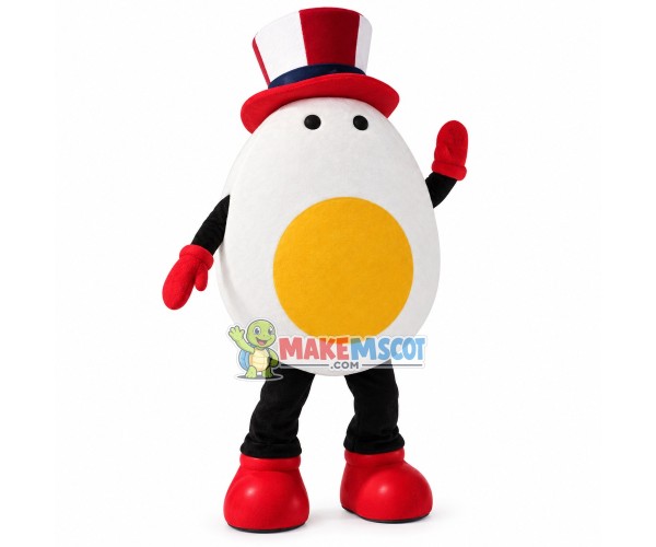 Egg Doll Wearing Roller Skates Mascot Costume Egg Doll Wearing Roller Skates Mascot Costume