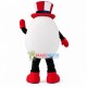 Egg Doll Wearing Roller Skates Mascot Costume Egg Doll Wearing Roller Skates Mascot Costume