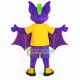 Purple Bat of Community College Mascot Costume Purple Bat of Community College Mascot Costume