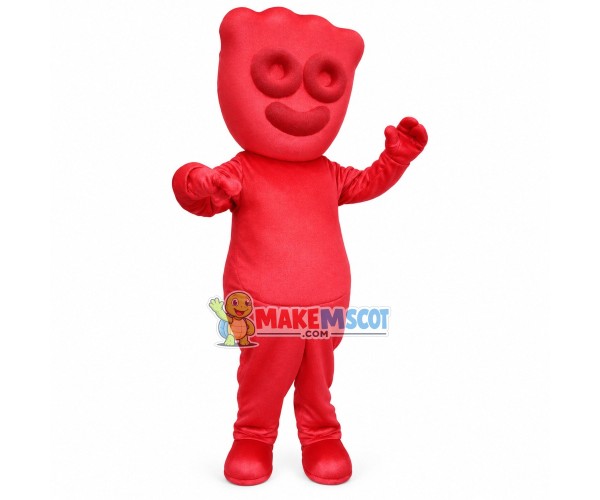 Juice-flavored Fudge In The Shape Of Small Person Mascot Costume