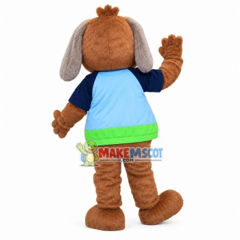 Entertaining Dog of Amusement Park Mascot Costume