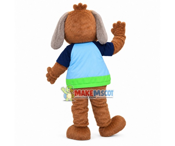 Entertaining Dog of Amusement Park Mascot Costume Entertaining Dog of Amusement Park Mascot Costume