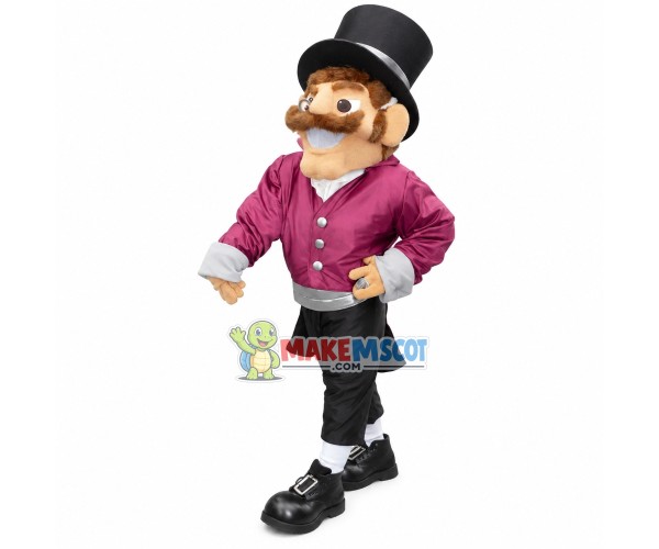 Arrogant Noble Gentleman Mascot Costume