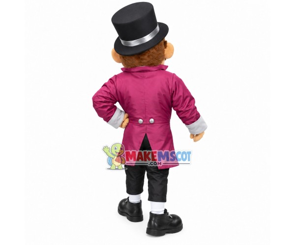 Arrogant Noble Gentleman Mascot Costume Arrogant Noble Gentleman Mascot Costume