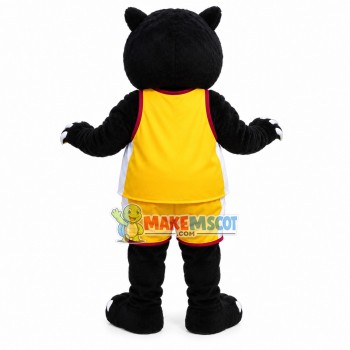 Wild Black Bear of The College Mascot Costume Wild Black Bear of The College Mascot Costume