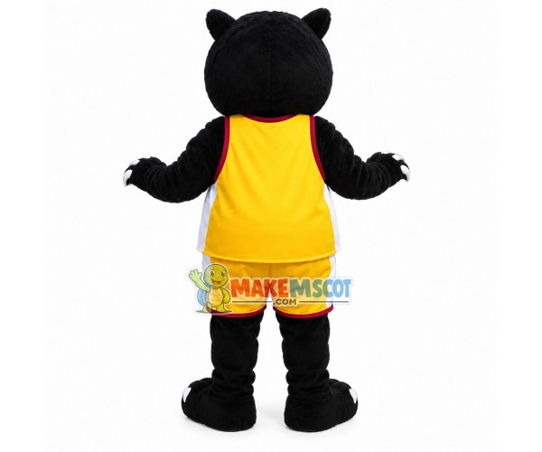 Wild Black Bear of The College Mascot Costume Wild Black Bear of The College Mascot Costume
