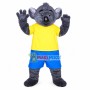 Bright Soft Gray Koala Mascot Costume