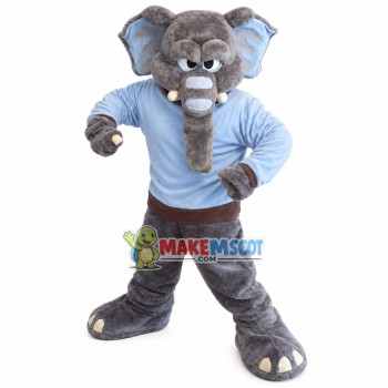 Staring Elephant Mascot Costume for Adult Staring Elephant Mascot Costume for Adult
