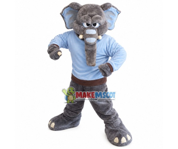 Staring Elephant Mascot Costume for Adult Staring Elephant Mascot Costume for Adult