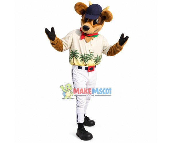Kangaroo Narrator of Viewpoint Mascot Costume Kangaroo Narrator of Viewpoint Mascot Costume