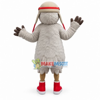 Shorthair Penguin Wearing Wind Cap Mascot Costume Shorthair Penguin Wearing Wind Cap Mascot Costume