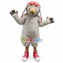 Shorthair Penguin Wearing Wind Cap Mascot Costume