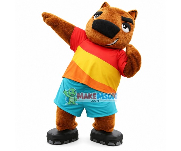 Performing Dog of The Asian Cup Mascot Costume Performing Dog of The Asian Cup Mascot Costume