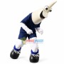Muscular Pointed Head Fish Mascot Costume