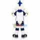 Vivid Power White Chicken Mascot Costume Vivid Power White Chicken Mascot Costume