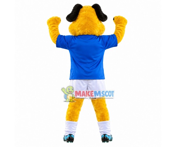 Dog Representative of International Forex Corporation Mascot Costume Dog Representative of International Forex Corporation Mascot Costume