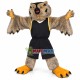 Imposing the Adult Hairy Owl Mascot Costume Imposing the Adult Hairy Owl Mascot Costume