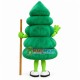 Green Stacked Tree of The Garden Mascot Costume Green Stacked Tree of The Garden Mascot Costume