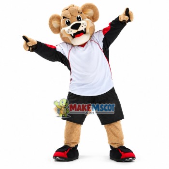 The Elite Lion of The Hockey Team Mascot Costume The Elite Lion of The Hockey Team Mascot Costume