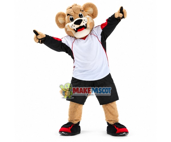 The Elite Lion of The Hockey Team Mascot Costume The Elite Lion of The Hockey Team Mascot Costume