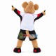 The Elite Lion of The Hockey Team Mascot Costume The Elite Lion of The Hockey Team Mascot Costume