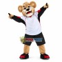 The Elite Lion of The Hockey Team Mascot Costume