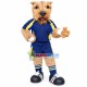 Sports Furry Dog Of The University Mascot Costume Sports Furry Dog Of The University Mascot Costume
