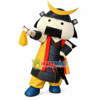 Funny Japanese Rice Ball Samurai Mascot Costume