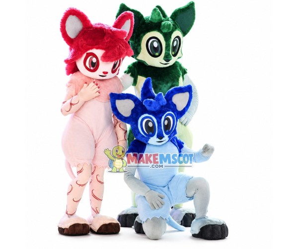 Soft Desert Jerboa Mascot Costume of The Asian Cup Soft Desert Jerboa Mascot Costume of The Asian Cup
