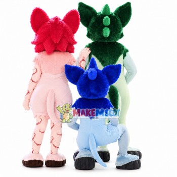 Soft Desert Jerboa Mascot Costume of The Asian Cup Soft Desert Jerboa Mascot Costume of The Asian Cup