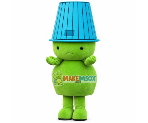 Trash Can Doll of The Corporation Mascot Costume Trash Can Doll of The Corporation Mascot Costume