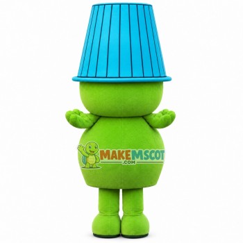 Trash Can Doll of The Corporation Mascot Costume