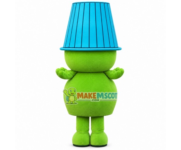 Trash Can Doll of The Corporation Mascot Costume