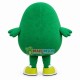 Green Bird Cartoon Mascot Costume of Garden Party Green Bird Cartoon Mascot Costume of Garden Party