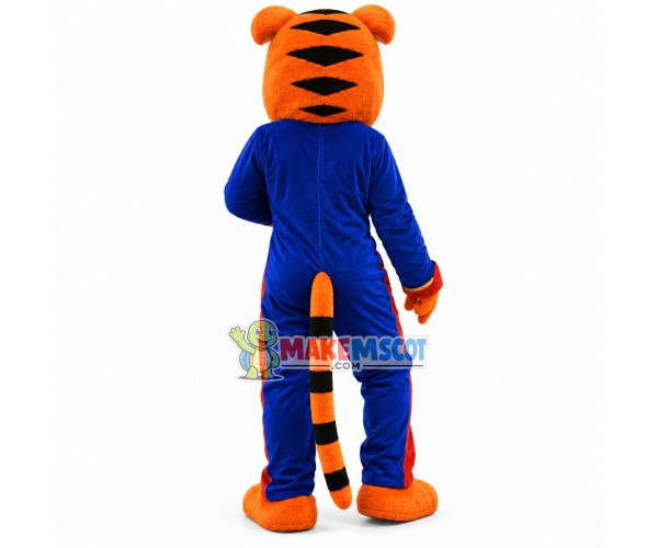 Chairman Tiger Hosting the Scene Mascot Costume