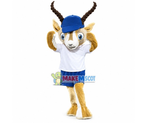 Agile Antelope of the Super League Mascot Costume Agile Antelope of the Super League Mascot Costume