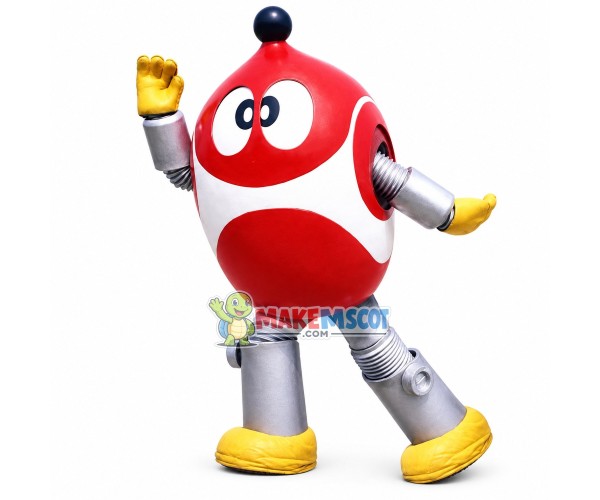 Interesting The Flexible Armored Robot Mascot Costume Interesting The Flexible Armored Robot Mascot Costume