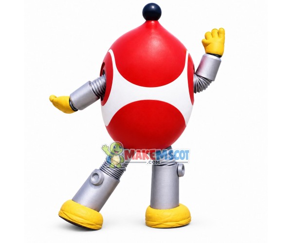 Interesting The Flexible Armored Robot Mascot Costume Interesting The Flexible Armored Robot Mascot Costume