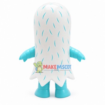 Funny Cartoon White Monster With Elephant Nose Mascot Costume Funny Cartoon White Monster With Elephant Nose Mascot Costume