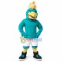 Powerful Lake Blue Eagle of University Mascot Costume