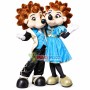 Loving Hedgehog Couple In Dinner Suit Mascot Costume