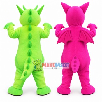 Funny Bright Color Dragon Mascot Costume Funny Bright Color Dragon Mascot Costume