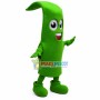 Cartoon Curved Aloe Leaf Mascot Costume