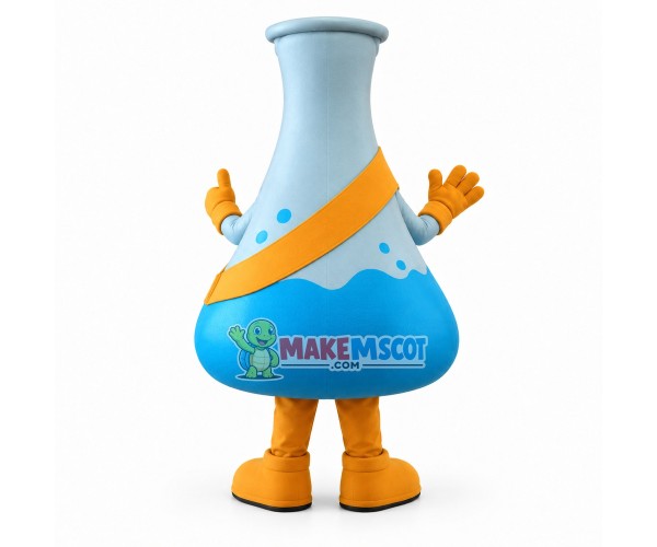 Glass Reagent Bottle of Laboratory Mascot Costume Glass Reagent Bottle of Laboratory Mascot Costume