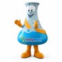 Glass Reagent Bottle of Laboratory Mascot Costume
