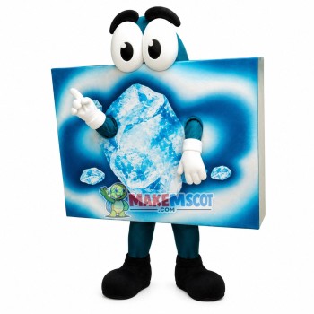 Mint Flavored Sugar-free Chewing Gum Mascot Costume