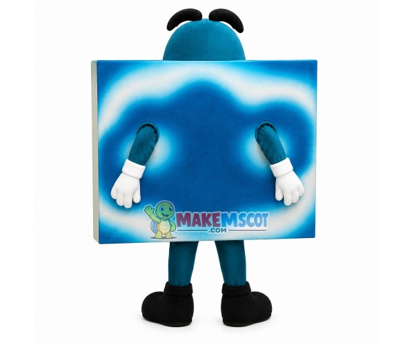Mint Flavored Sugar-free Chewing Gum Mascot Costume Mint Flavored Sugar-free Chewing Gum Mascot Costume